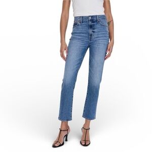Pistola High Rise Slim Straight Crop Jeans